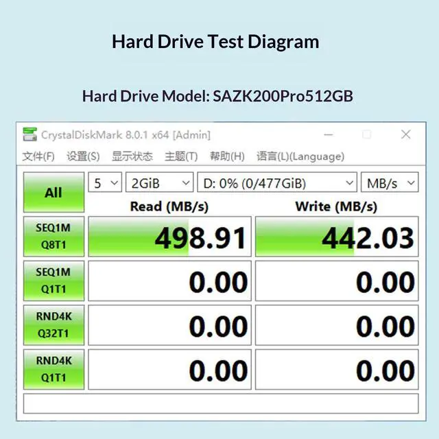 Alt view image 6 of 7 - HOOCCC USB-C to SATA III 3.0 Adapter Card for 2.5" SSD/HDD, ASM235CM Chip, 5Gbps High-Speed Transfer, UASP Supported, Compact DIY Hard Drive Converter (No Cable/Case Included)