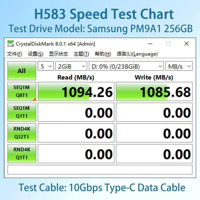 Alt view image 4 of 6 - HOOCCC USB-C to M.2 NVMe Adapter Board, JMS583 Chipset, 10Gbps Type-C 3.1/3.2 Gen 2, 42x25mm Mini PCB for M-Key 2230 SSD (No Cable/SSD)
