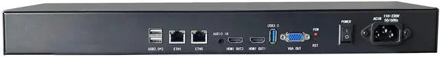 Main image of 40-CH IP Video Streaming Distribution Server - 400 Concurrent Clients, WebRTC/RTSP/RTMP/GB28181 Multi-Protocol Gateway, 400Mbps Throughput, Dual LAN, 1U Server for Surveillance