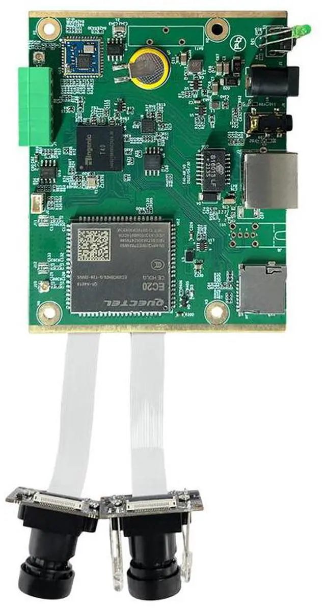Main image of Ingenic T40XP Dual-Sensor Camera Dev Kit: Dual GC2053 1080P, 8T INT2 AI NPU, Supports YOLOv5 / LPR Prototyping, H.265 Linux IP Camera Evaluation Board