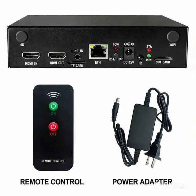 Main image of UHD Video Screen Mirroring Rotator, HDMI Video Manipulator Suppporting 90°/180°/270°/0° Rotation & Flip, 4K30Hz Input to 1080P60Hz Output, IR & Button Control, Model XSWDCR-ROTATE-UHD60P