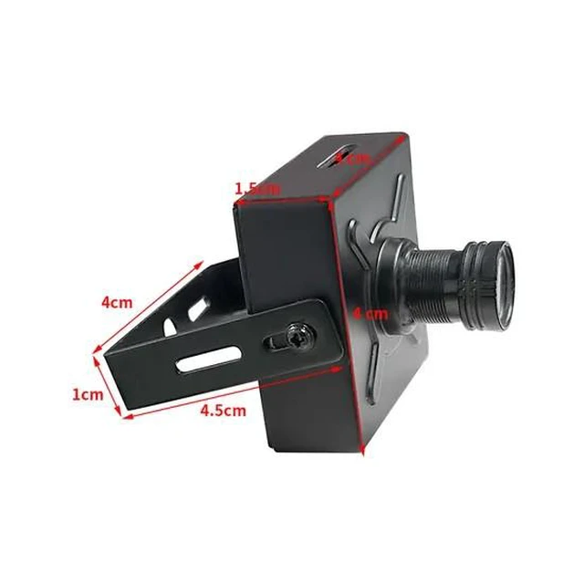 Alt view image 2 of 5 - 4MP HD IP Streaming Camera, Ultra-Compact Live Broadcast & Industrial Web Camera Supporting RTMP, RTSP, WebRTC, GB28181 Protocols with SDK