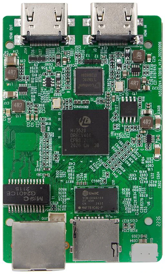 Main image of Xstrive XSWEDR-S-GC-HDMI Single-Channel HDMI Video Encoder Board with Loopout, 1080P@60fps H.265/H.264, Supports RTSP/RTMP/SRT/ONVIF Protocols, Embedded OEM Live Streaming Module