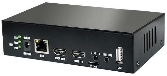 Alt view image 6 of 6 - 1080P 60fps HDMI Video Capture & Recorder Box - HD Video Capture for Gaming, TV Set-Top Box & PC Program Recording with HDMI Loop-Out