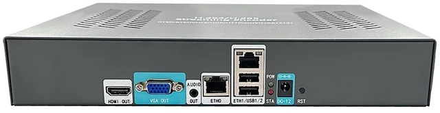 Main image of 33-Channel IP Video Gateway & Stream Converter, Dual Gigabit Ports, H.265 RTSP to RTMP Pushers RTMP Server Broad Protocol Support for Campus, Site, Factory & Hospital