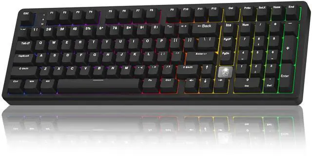 Main image of LEOBOG HI98C Pro Wireless Mechanical Gaming Aluminum Keyboard with Num Pad