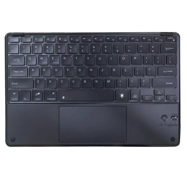 Alt view image 3 of 5 - Black Tablet Keyboard, Laptop Wireless Bluetooth Keyboard