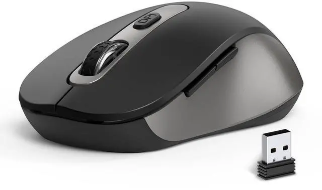 Main image of Wireless Ergonomic Computer Mouse for Laptop PC Chromebook Desktop