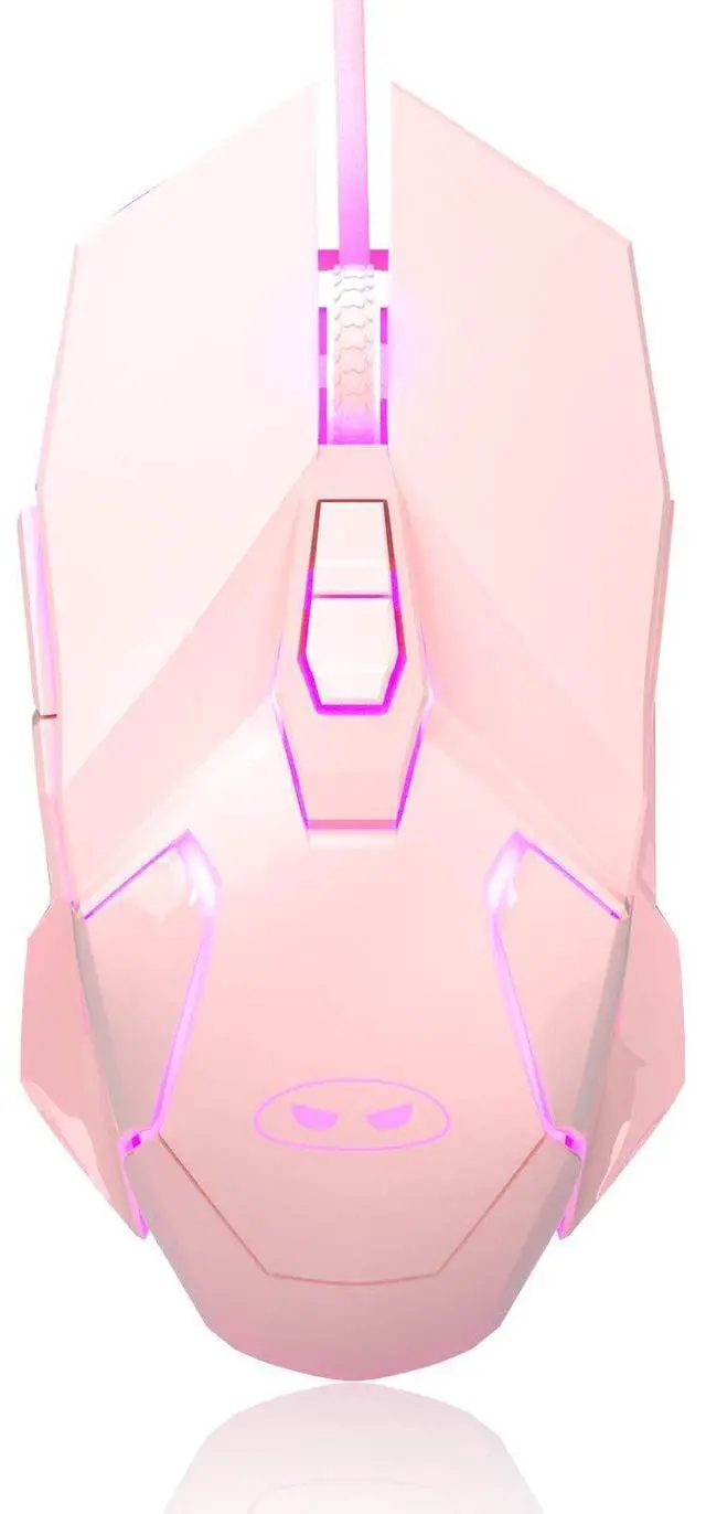 Main image of G10 Gaming Mouse Wired, 7 Colors Breathing LED Backlit Gaming Mouse, 6 Adjustable Speeds, Ergonomic Optical Computer Mouse with 7 Buttons for Windows PC Gamers
