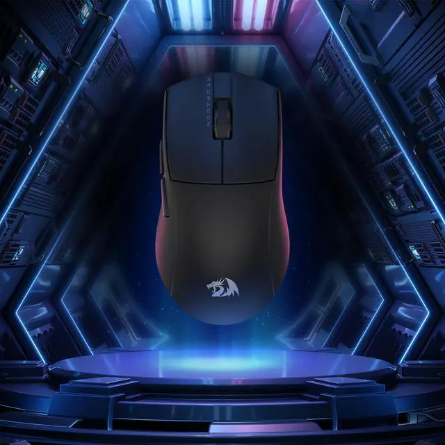 Alt view image 7 of 7 - M724 Wired Gaming Mouse, 42G Ultra-Light 12,400 Max DPI Optical Gaming Mouse with 5 Programmable Buttons, Ergonomic Natural Grip Build, Software Supports DIY Keybinds & DPI, Black