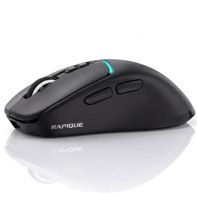 Main image of Bluetooth Wireless Mouse, Dual Bluetooth + 2.4G, Black
