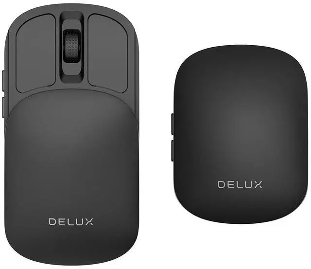 Main image of Wireless Bluetooth Pocket Mouse, 2-in-1 Sliding Mouse (MF20-Black)