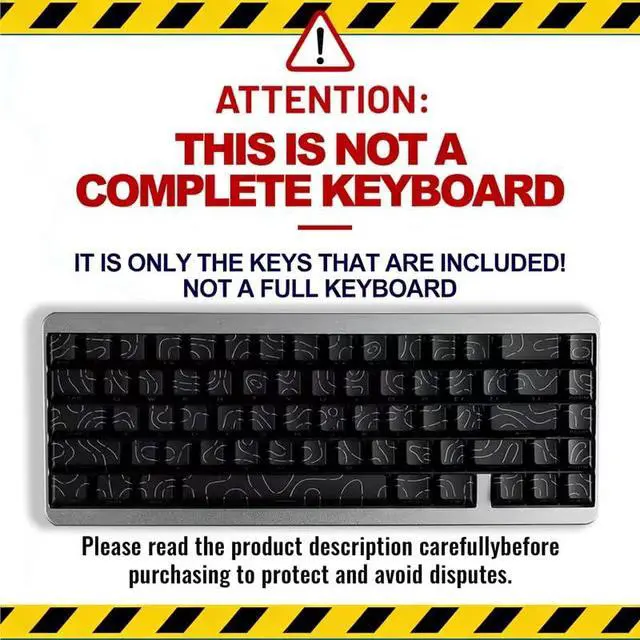 Alt view image 2 of 7 - 87 Pbt Keycaps, Mechanical Keycap Set, MXD Technology (Anti-Sink, Anti-Scratch, Anti-Fade), Suitable for All Mechanical Keyboards, Best Choice for Work/Gaming (Keyboard not Included)