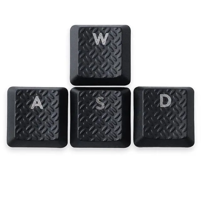 Alt view image 5 of 6 - Texture Tactility Backlit Gaming Keycaps Replacement for GL Tactile Switch Logit G813/G815/G913/G915 TKL RGB Mechanical Keyboard Keycaps(WASD Keycaps+Arrow Keys)