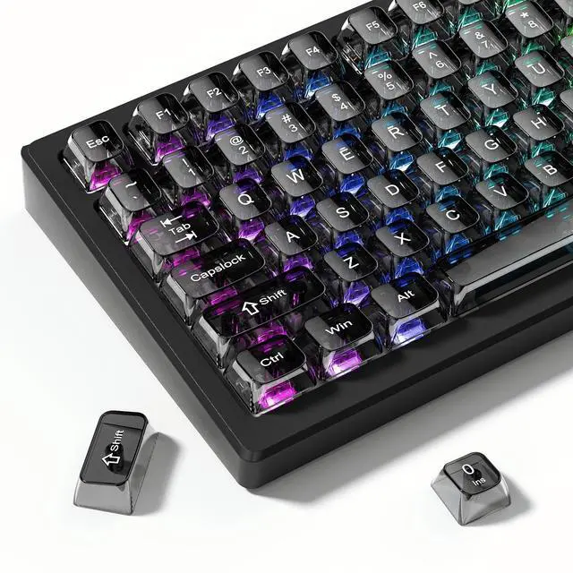 Main image of Clear keycaps Set,Translucent Keyboard keycaps,Jelly Key caps