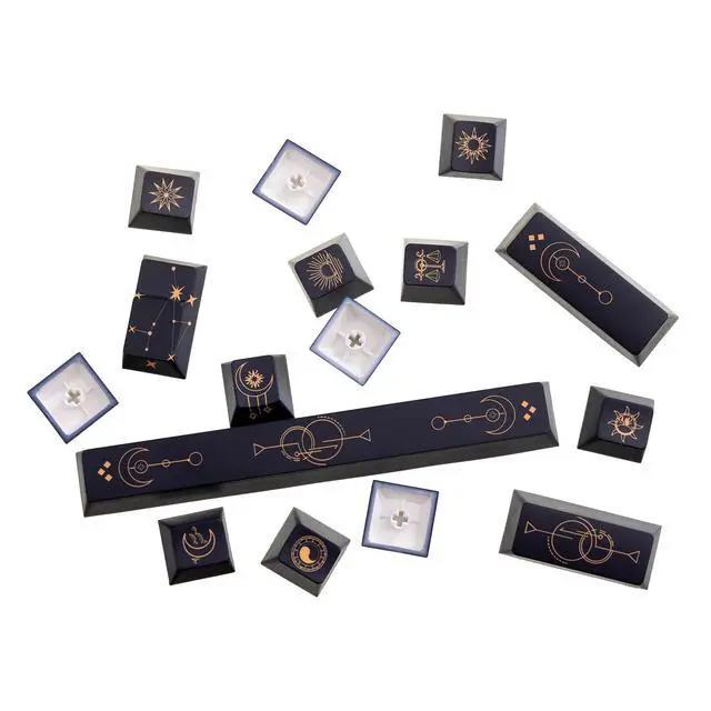 Alt view image 4 of 7 - 150 Keys Constellation Keycaps Set, Original Cherry Profile