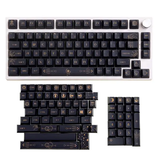 Alt view image 6 of 7 - 150 Keys Constellation Keycaps Set, Original Cherry Profile
