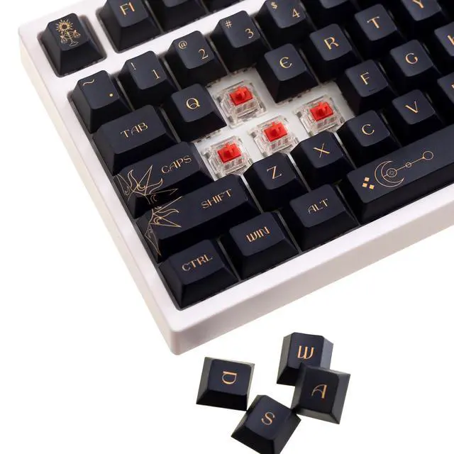 Alt view image 7 of 7 - 150 Keys Constellation Keycaps Set, Original Cherry Profile