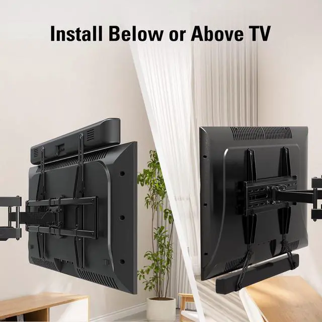 Alt view image 6 of 7 - Soundbar Mount Bracket Fits Most of Soundbars up to 15 Lbs