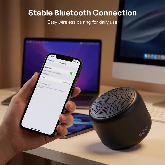 Alt view image 3 of 7 - Portable Bluetooth Speakers with Strap Easy to Carry Mini Speaker
