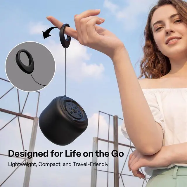 Alt view image 6 of 7 - Portable Bluetooth Speakers with Strap Easy to Carry Mini Speaker