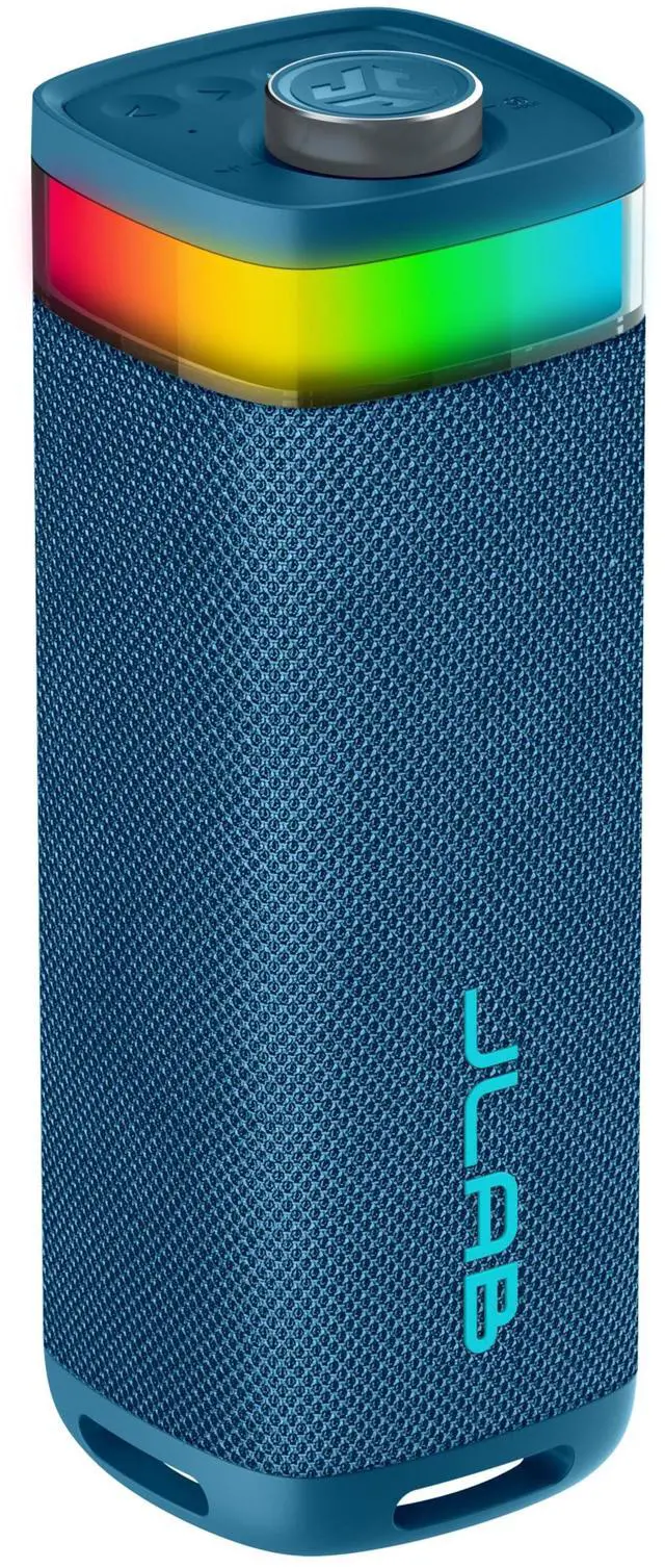 Main image of JBuds Party, Portable Bluetooth Speaker, Waterproof, RGB Lighting, Multi-Speaker Connect, Navy