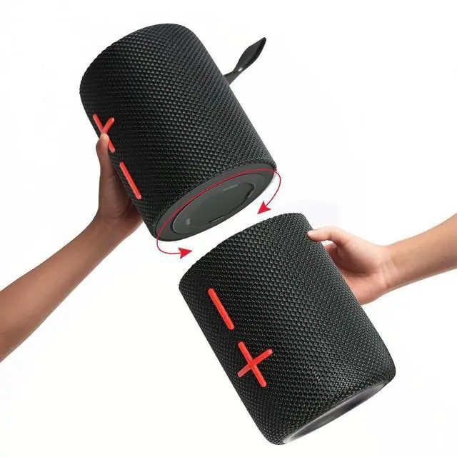 Main image of 2 in 1 Portable Splittable 40W Dual Bluetooth Speaker, Waterproof Split Wireless Speaker V5.3 with Deep Bass Loud Stereo Sound, 24H Playtime, True Wireless Pairing for Home, Outdoor or Travel