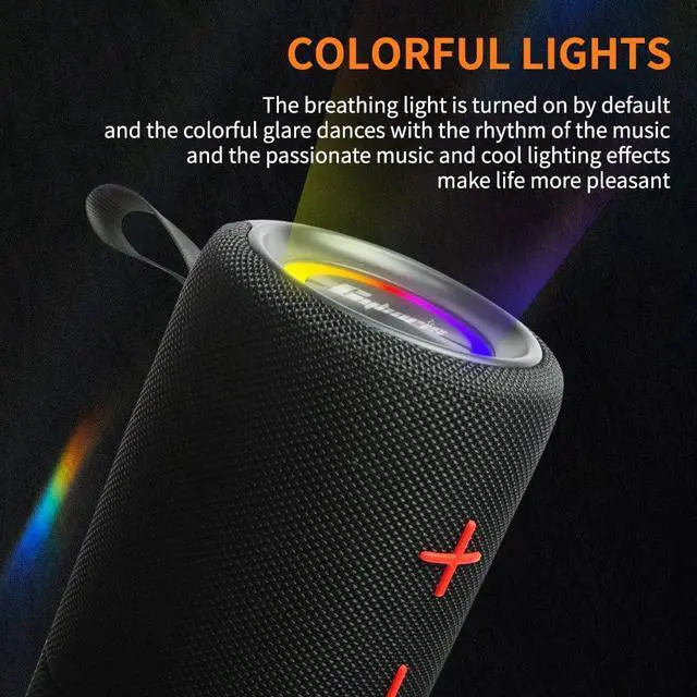 Alt view image 7 of 7 - 2 in 1 Portable Splittable 40W Dual Bluetooth Speaker, Waterproof Split Wireless Speaker V5.3 with Deep Bass Loud Stereo Sound, 24H Playtime, True Wireless Pairing for Home, Outdoor or Travel
