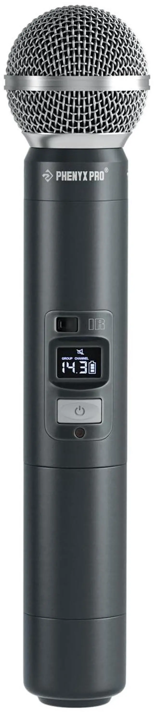 Main image of UHF Metal Dynamic Handheld Mic for PTU Systems PWH-7