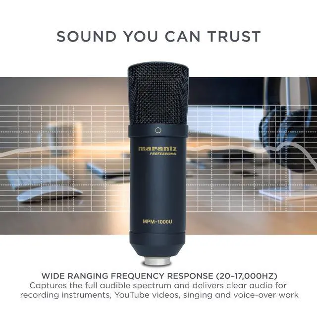 Alt view image 4 of 6 - MPM-1000U USB Condenser Microphone