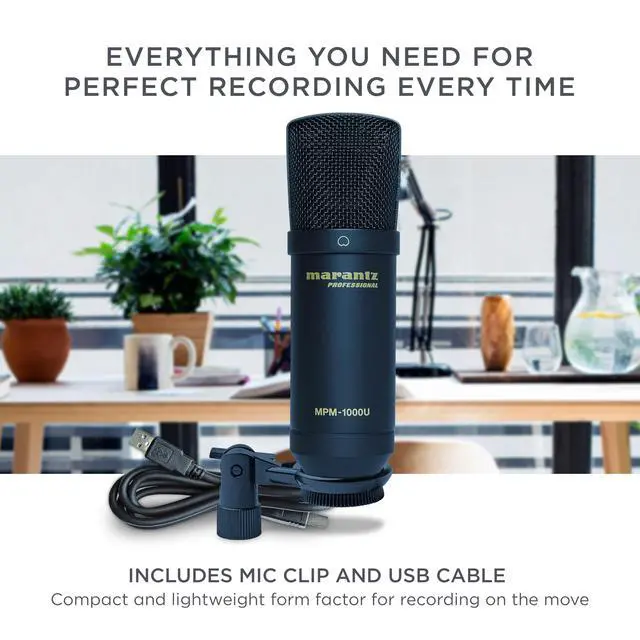 Alt view image 5 of 6 - MPM-1000U USB Condenser Microphone