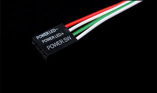 Alt view image 4 of 6 - 16mm Chassis Switch Metal Button Switch with 22inchs Extension Cable Red Yellow Blue Green ATX Supply On/Off Suitable for Computer DIY Switch (16mm, Blue Symbol)