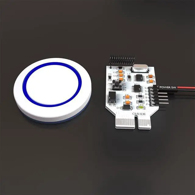 Alt view image 2 of 6 - Wireless Remote Computer Power Switch PC Power Button Desktop Computer Case Motherboard Switch On Off