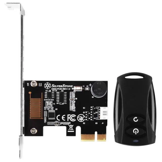 Alt view image 2 of 7 - Tek 2.4G Wireless Power Remote with Power/Reset Function and Audio Feedback ES02-PCIE