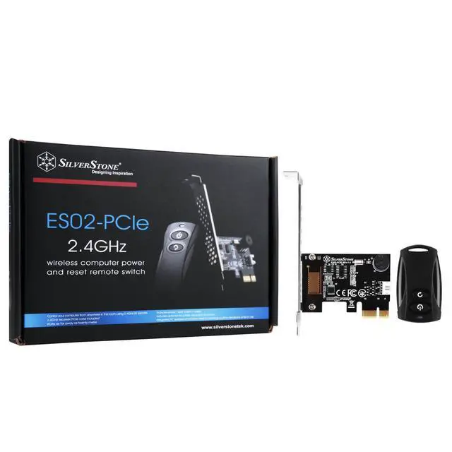 Alt view image 7 of 7 - Tek 2.4G Wireless Power Remote with Power/Reset Function and Audio Feedback ES02-PCIE