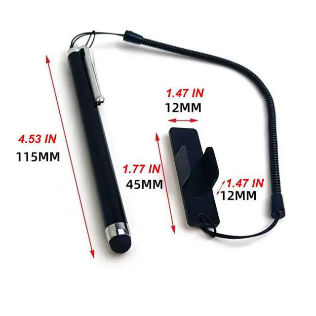 Alt view image 4 of 7 - Stylus Pen for Touch Screen with Pen Holder, Bike Motorcycle Stylus Pen with Anti-Drop Spring Strap, High Precision and Sensitivity, Glove-Friendly for iPad iPhone Android Tablets Smartphone (1PCS-1)