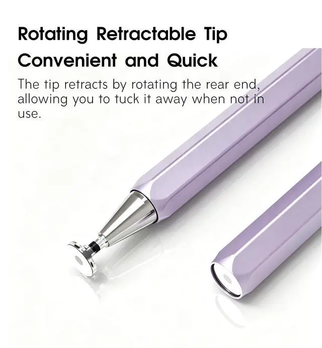 Alt view image 2 of 7 - 2-in-1 Rotatable Stylus Pen for Samsung Galaxy Z Fold 8/Z Fold8 Ultra Pen