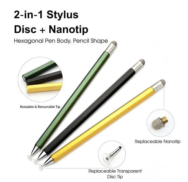 Alt view image 5 of 7 - 2-in-1 Rotatable Stylus Pen for Samsung Galaxy Z Fold 8/Z Fold8 Ultra Pen