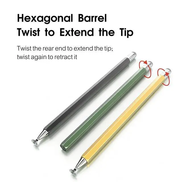 Alt view image 6 of 7 - 2-in-1 Rotatable Stylus Pen for Samsung Galaxy Z Fold 8/Z Fold8 Ultra Pen
