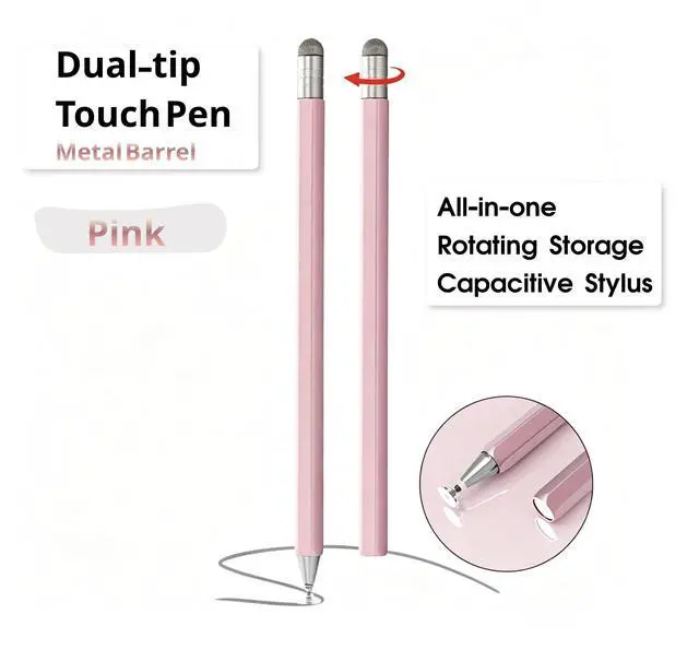 Alt view image 7 of 7 - 2-in-1 Rotatable Stylus Pen for Samsung Galaxy Z Fold 8/Z Fold8 Ultra Pen