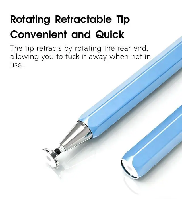 Alt view image 2 of 7 - 2-in-1 Rotatable Stylus Pen for Samsung Galaxy Z Fold 8/Z Fold8 Ultra Pen