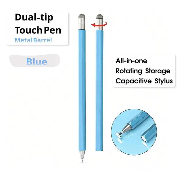 Alt view image 6 of 7 - 2-in-1 Rotatable Stylus Pen for Samsung Galaxy Z Fold 8/Z Fold8 Ultra Pen