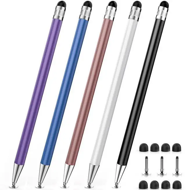 Main image of Stylus Pen for Touchscreen(5-Pack), 2 in 1 Stylists Pen