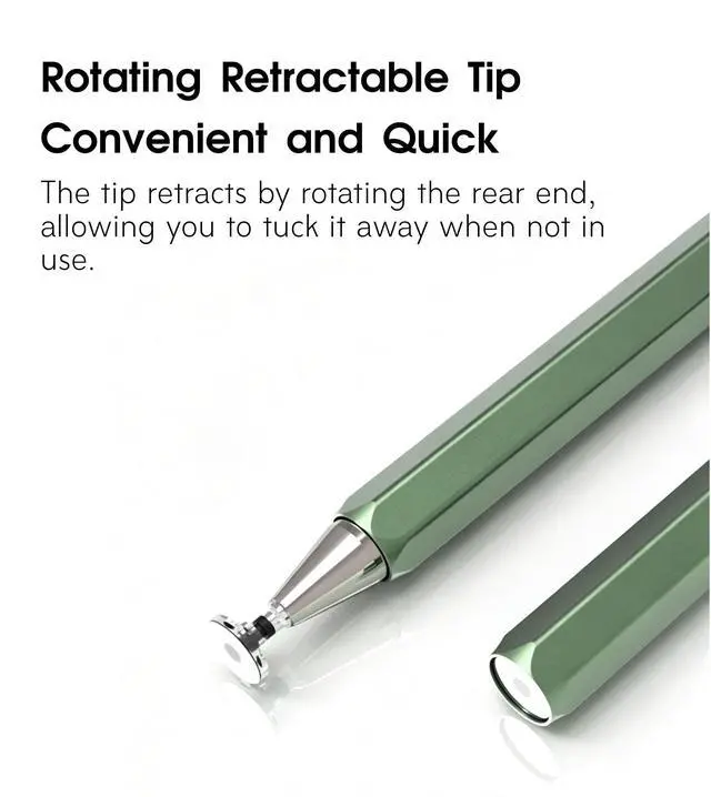 Alt view image 2 of 7 - 2-in-1 Rotatable Stylus Pen for Samsung Galaxy Z Fold 8/Z Fold8 Ultra Pen