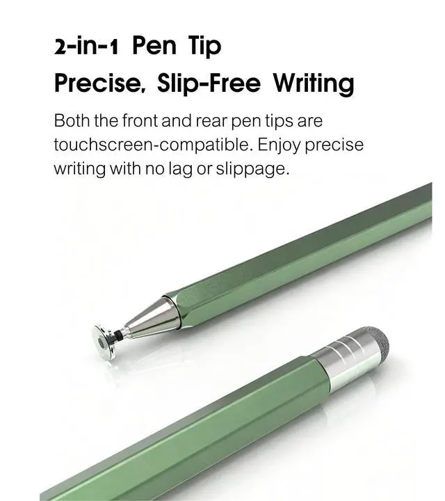 Alt view image 4 of 7 - 2-in-1 Rotatable Stylus Pen for Samsung Galaxy Z Fold 8/Z Fold8 Ultra Pen