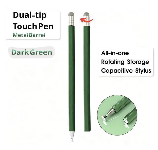 Alt view image 7 of 7 - 2-in-1 Rotatable Stylus Pen for Samsung Galaxy Z Fold 8/Z Fold8 Ultra Pen