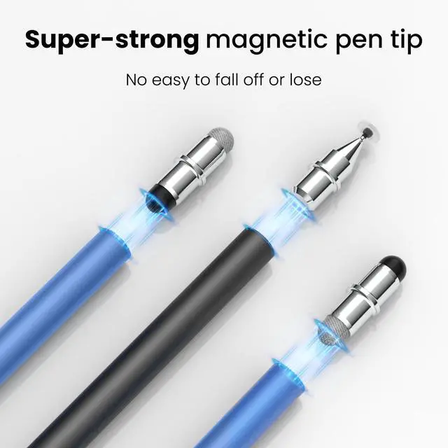 Alt view image 4 of 7 - Stylus Pen for Touchscreen, 3 in 1 Universal Stylists Pen