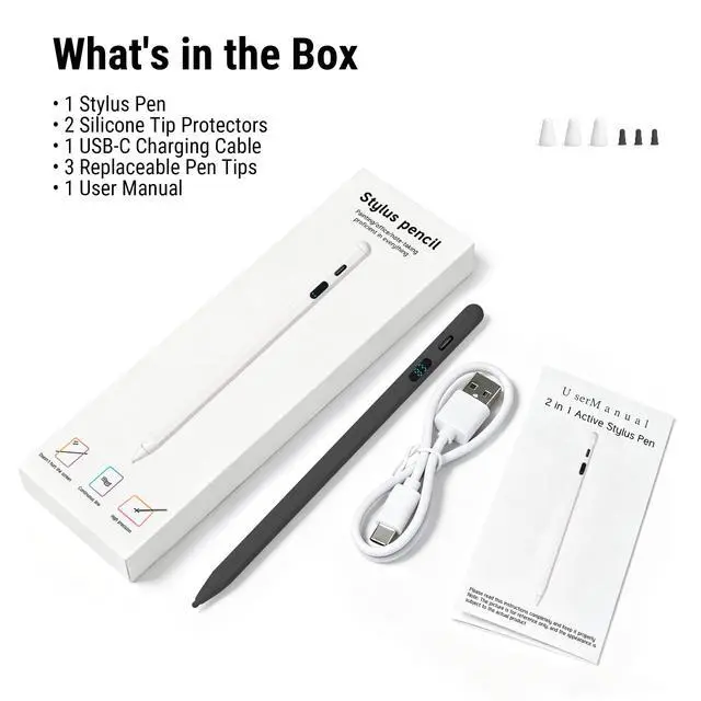 Alt view image 6 of 7 - 2-in-1 Stylus with LED Display