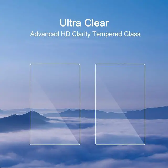 Alt view image 4 of 6 - 2 Pack Screen Protector for Nintendo Switch OLED Model 2021, 7 Inch