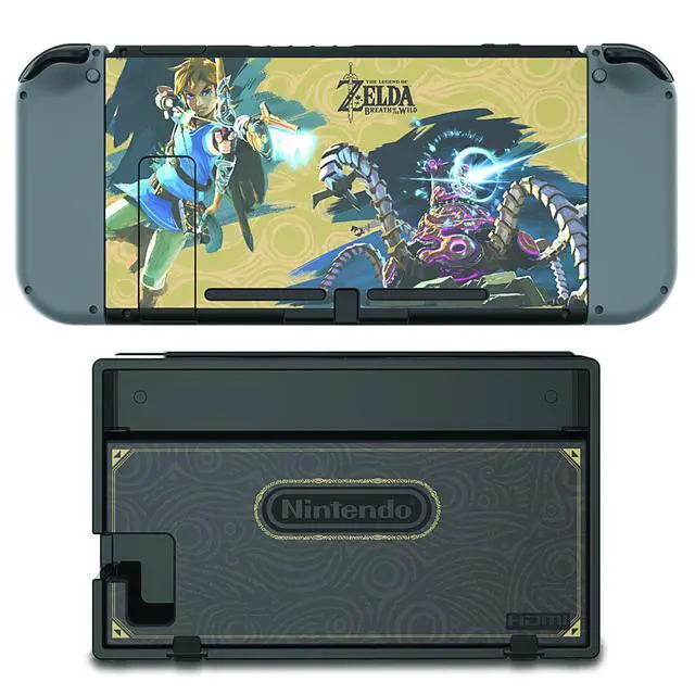 Alt view image 4 of 7 - Gaming Zelda Collector's Edition Play and Protect Screen Protection and Skins Screen Protector, Console Skin, 2 Joy Con Skins: Zelda - Nintendo Switch